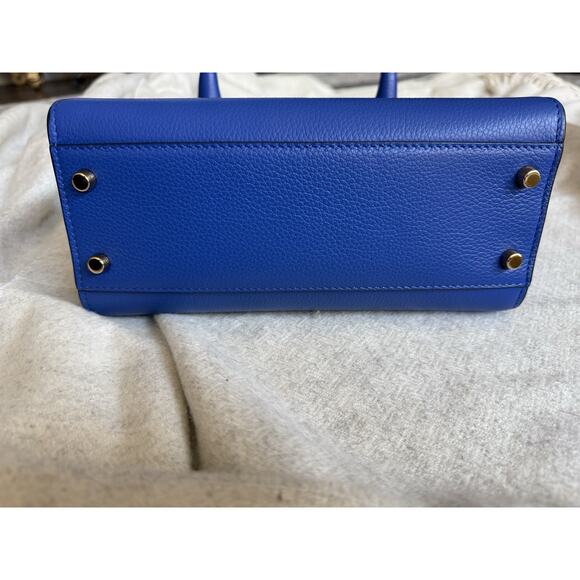 Versace Virtus Top Handle In Versace Blue - Picture 7 of 10